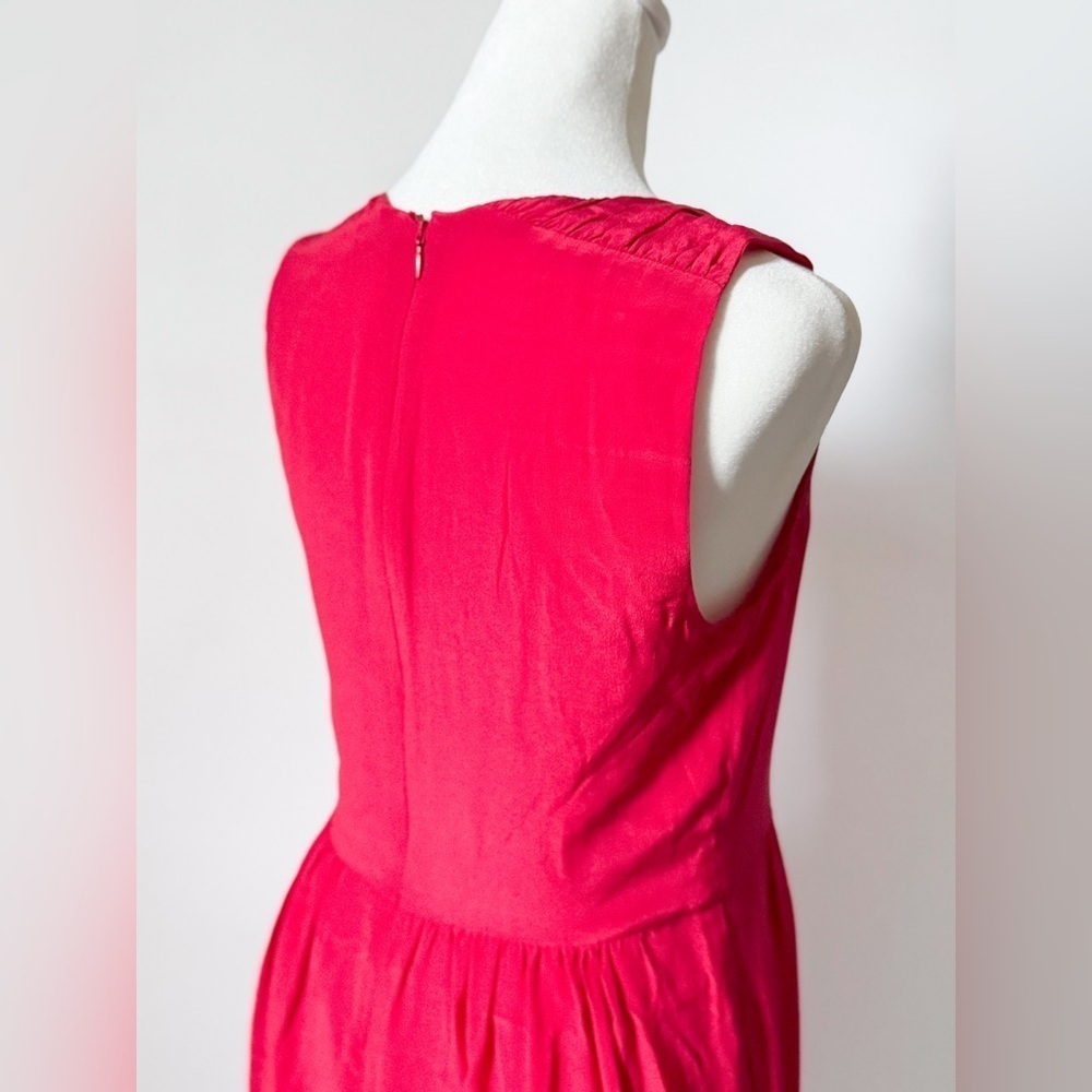 Madewell Red Mini Babydoll Dress - Picture 4 of 5
